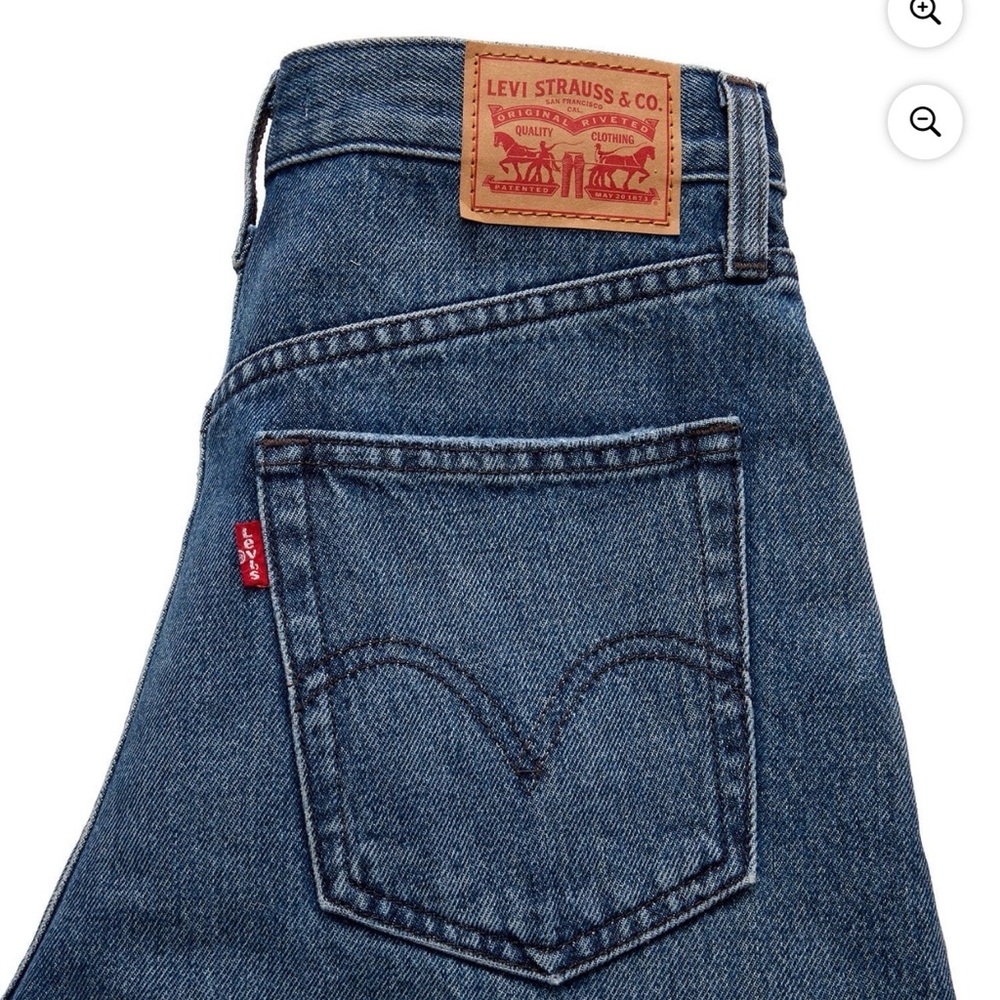 Levi's Women's High-Waisted Denim Mom Short